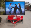 Trailer Mounted Full Color Advertising Sign Traffic Sign Road Management