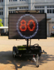 Solar Powered Multi Color Variable Message Sign